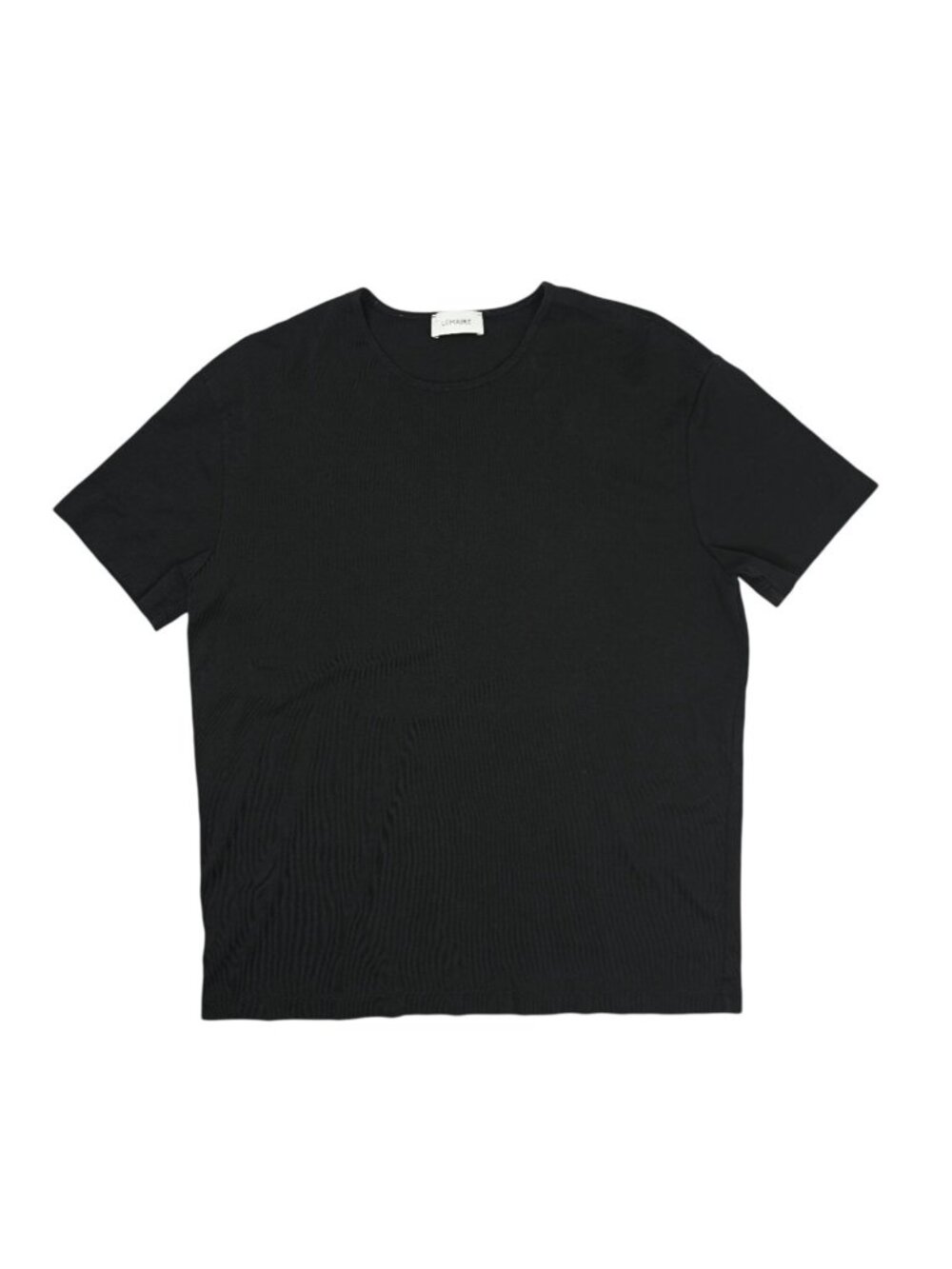 Lemaire Short Sleeve T-Shirt in Black